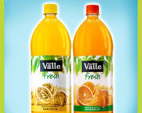 Del Valle Fresh ahora en delicioso sabor a parchita