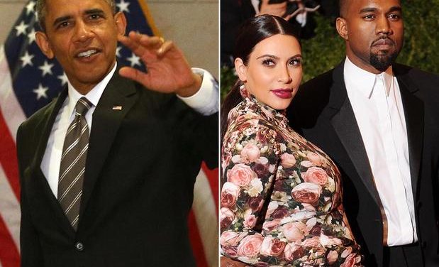 Barack Obama criticó la fama de Kim Kardashian y Kanye West
