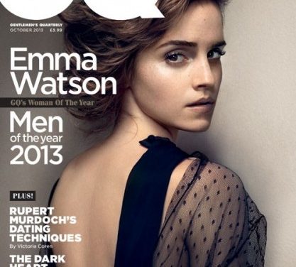 Emma Watson es nombrada ‘La Mujer del Año’ por la revista GQ