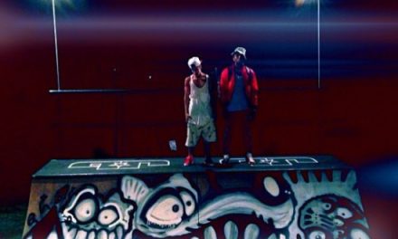Chris Brown pintó con aerosol gran Grafitti en la rampa de skate de Justin Bieber