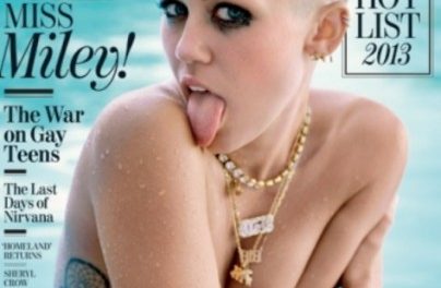 Miley Cyrus posa en topless para la revista Rolling Stone (+Fotos)