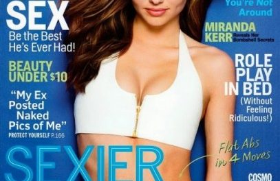 Miranda Kerr derrocha belleza en portada de Cosmopolitan (+Fotos)