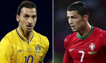 Zlatan Ibrahimovic vs Cristiano Ronaldo se enfrentarán en el repechaje
