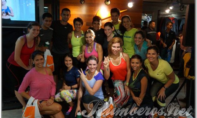 Nike #WeRunVzla 2013 calienta motores con una clase de Nike Training Club, por Beatriz Ruiz (+Fotos)