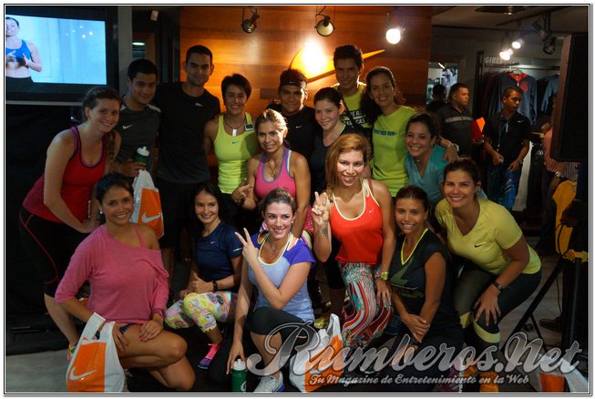 Nike #WeRunVzla 2013 calienta motores con una clase de Nike Training Club, por Beatriz Ruiz (+Fotos)