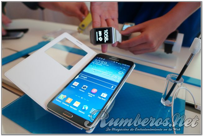 Samsung presenta en Venezuela su GALAXY Note 3 y GALAXY Gear (+Fotos)