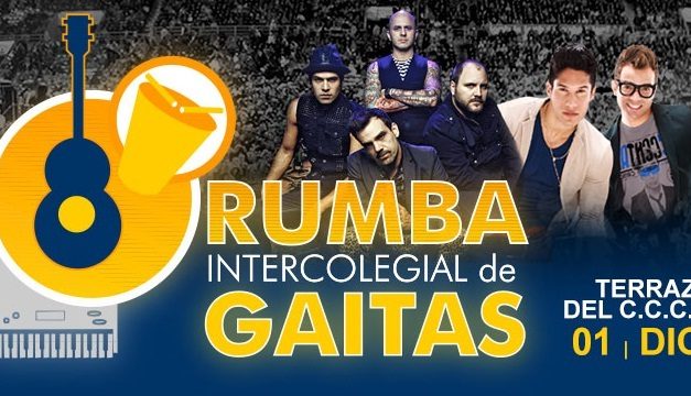 LA 12º EDICIÓN DE LA RUMBA INTERCOLEGIAL DE GAITAS LLEGA AL C.C.C.T.