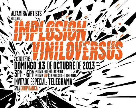 VINILOVERSUS llega con su IMPLOSIÓN X