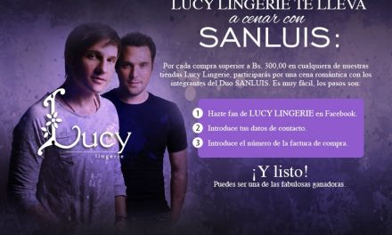 Lucy Lingerie te lleva a cenar con SanLuis… Participa y gana