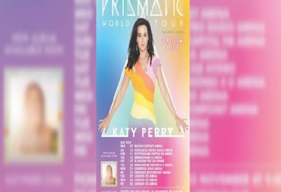 Katy Perry reveló fechas de su gira mundial ‘The Prismatic World Tour’