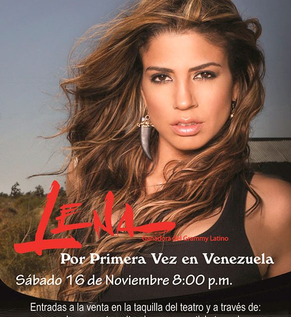 Lena Burke: POR PRIMERA VEZ EN VENEZUELA