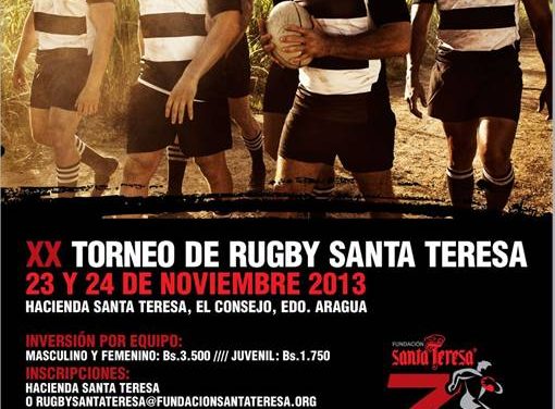 30 EQUIPOS PARTICIPARÁN EN XX TORNEO DE RUGBY SEVEN SANTA TERESA