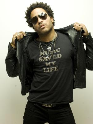 Lenny Kravitz hace música enriquecido por su paso en el cine