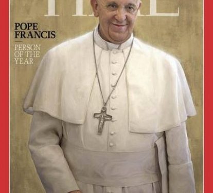 El Papa Francisco es elegido como la ‘Persona del Año’