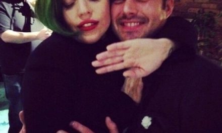 Lady Gaga luce feliz junto a su novio Taylor Kinney