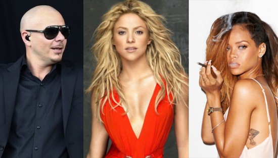 Pitbull confirmó colaboración entre Rihanna y Shakira