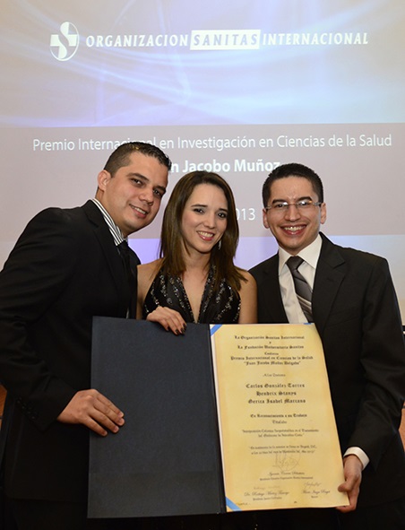 Profesionales de  la salud de Sanitas Venezuela reciben Premio Internacional de Investigación