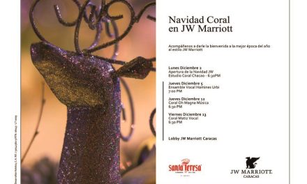 En el JW Marriott Caracas, la Navidad comienza con canto Coral