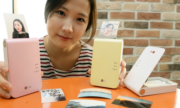 LG ELECTRONICS LANZA SU NUEVA POCKET PHOTO CON PORTABILIDAD MEJORADA