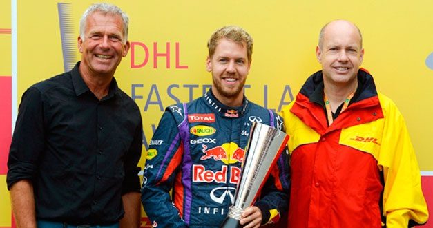 Vettel gana el Premio DHL a la Vuelta Más Rápida 2013