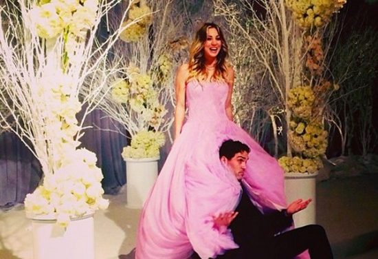 Kaley Cuoco de ‘The Big Bang Theory’ se casó en Año Nuevo