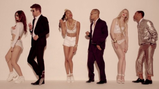 ‘Blurred Lines’ es el tema más vendido de 2013 en Reino Unido