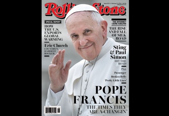 El Papa Francisco protagoniza nueva portada de revista Rolling Stone (+Foto)