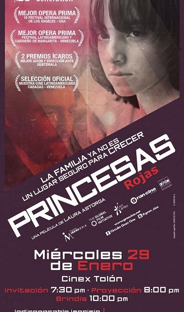 El cine venezolano inicia el 2014 con la coproducción »Princesas rojas»