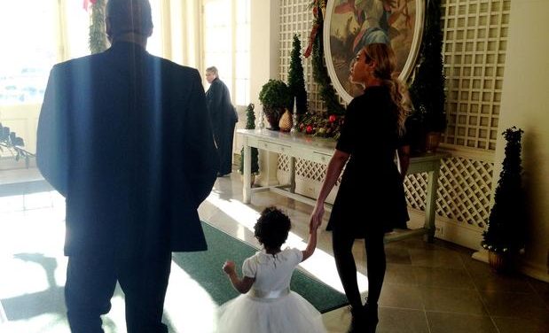 Beyoncé presume en Tumblr visita en familia a la Casa Blanca