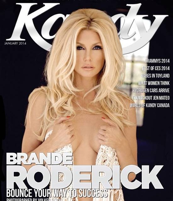 Brande Roderick posa para Kany magazine de Enero 2014 (+Fotos)