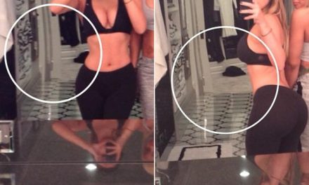 Aseguran que Kim Kardashian retoca sus fotos en redes sociales