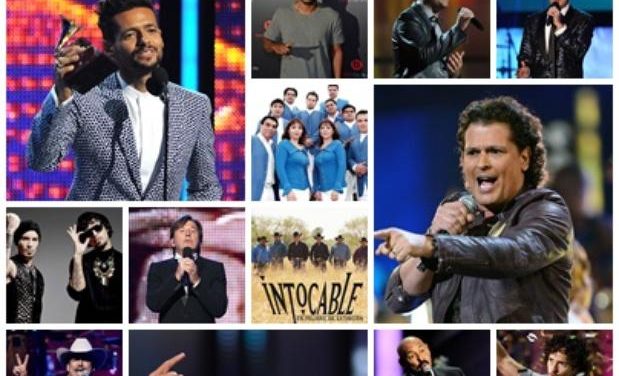 Lista de estrellas latinas nominadas al Grammy 2014