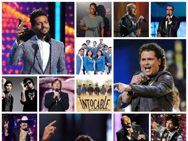 Lista de estrellas latinas nominadas al Grammy 2014