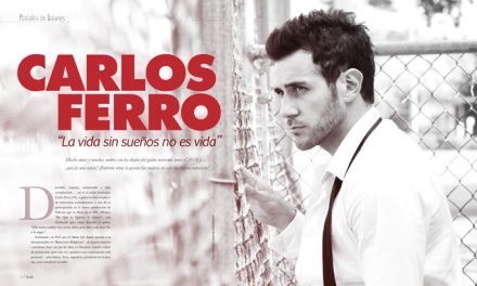 Carlos Ferro aparece en la primera edicion del 2014 de la revista BLUSH en Panamá