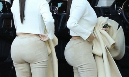 Kim Kardashian lució tremendas curvas con apretado pantalón (+Foto)