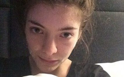 Lorde no teme lucir sin nada de maquillaje (+Foto)