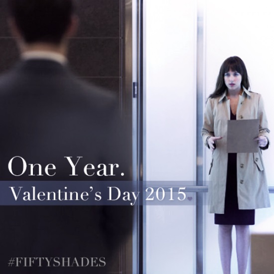 Revelan nueva imagen de Cincuenta Sombras de Grey por San Valentín (+Foto)