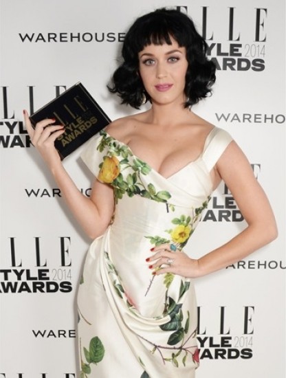 Katy Perry fue elegida »Mujer del año» por la revista ELLE