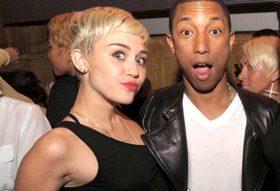 ¡Miley Cyrus y Pharrel Williams graban mega hit juntos!