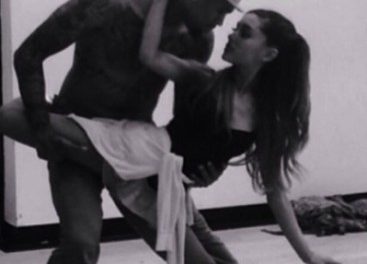 Ariana Grande y Chris Brown preparan sexy videoclip para ‘Blue Roses’
