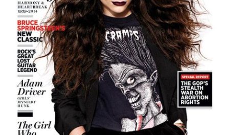 Lorde en portada de la revista Rolling Stone, enero 2014