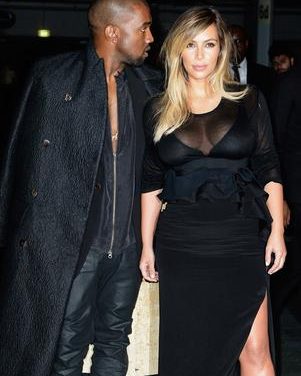 Kanye West pide a Kim no llevar a su hija de luna de miel