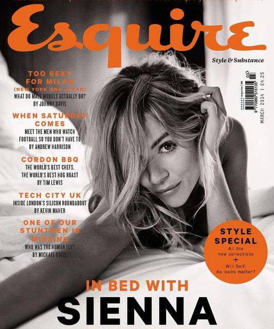 La sensualidad de Sienna Miller en Esquire (+Fotos)
