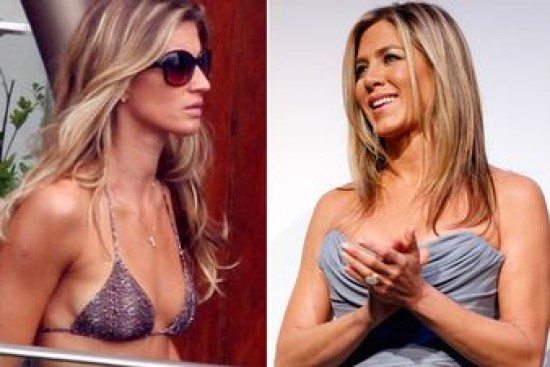 Jennifer Aniston: Me encantaría tener la figura de Gisele Bündchen