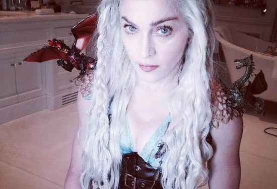 Madonna imita look de Daenerys Targaryen de ‘Game of Thrones’ (+Foto)