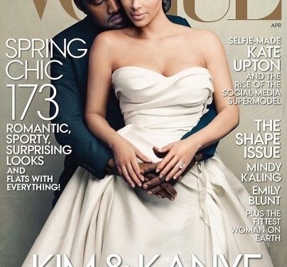 Kim Kardashian es portada de Vogue con adorables fotos