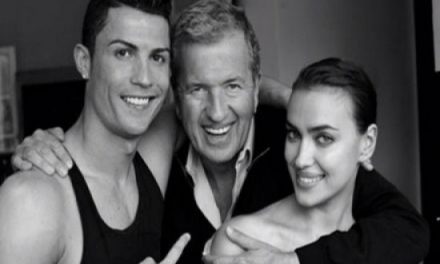 Mario Testino realizó sesión de fotos a Cristiano Ronaldo e Irina Shayk