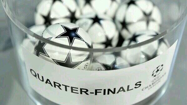 Así serán los enfrentamientos en cuartos de final en la Champions League 2014