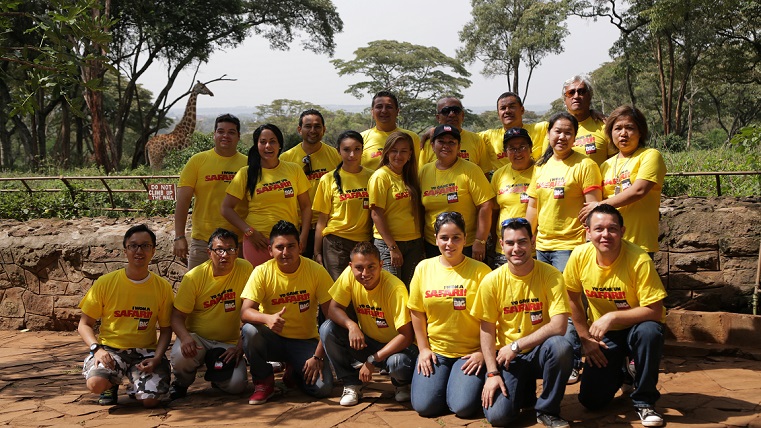 Los ganadores de la promoción exclusiva de BIG Cola ‘Adopta una jirafa’ han cumplido su sueño en África