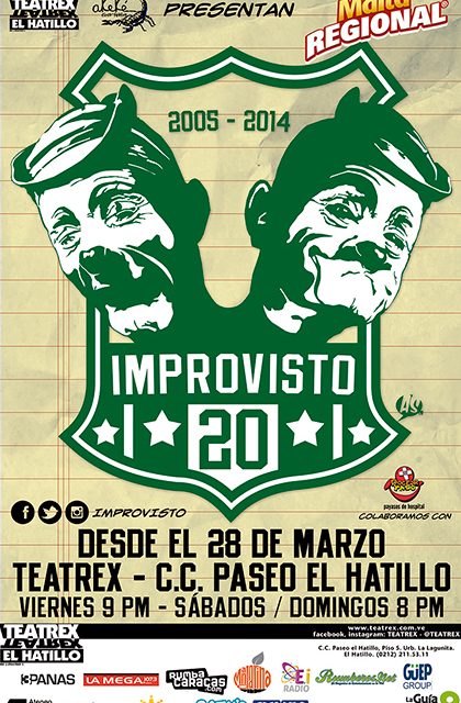 Improvisto: Los actores de la improvisación vuelven este 2014 con su »Temporada 20»